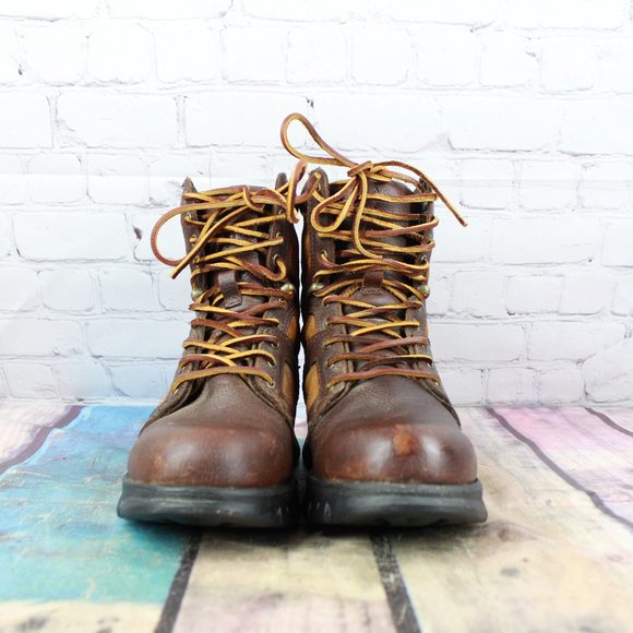 POLO RALPH LAUREN Dennison Work Safety Boots 7 D - Picture 4 of 9